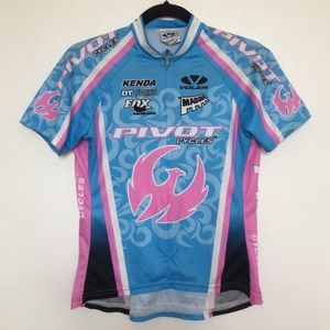 Voler Pivot Cycles Women’s Jersey, pink/blue, M
